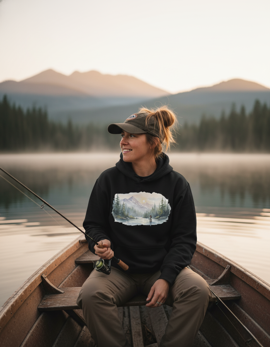 Women Who Fish Hoodie