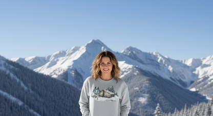 Women Who Ski Crewneck Sweatshirt