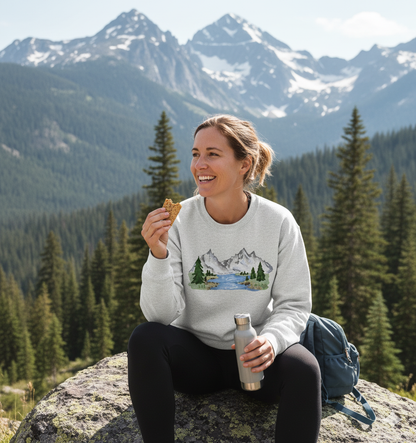 Women Who Hike Crewneck Sweatshirt